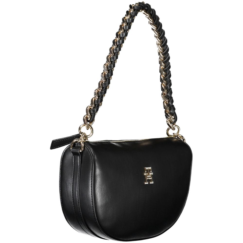 Tommy Hilfiger Zwarte Polyethyleen Handtas