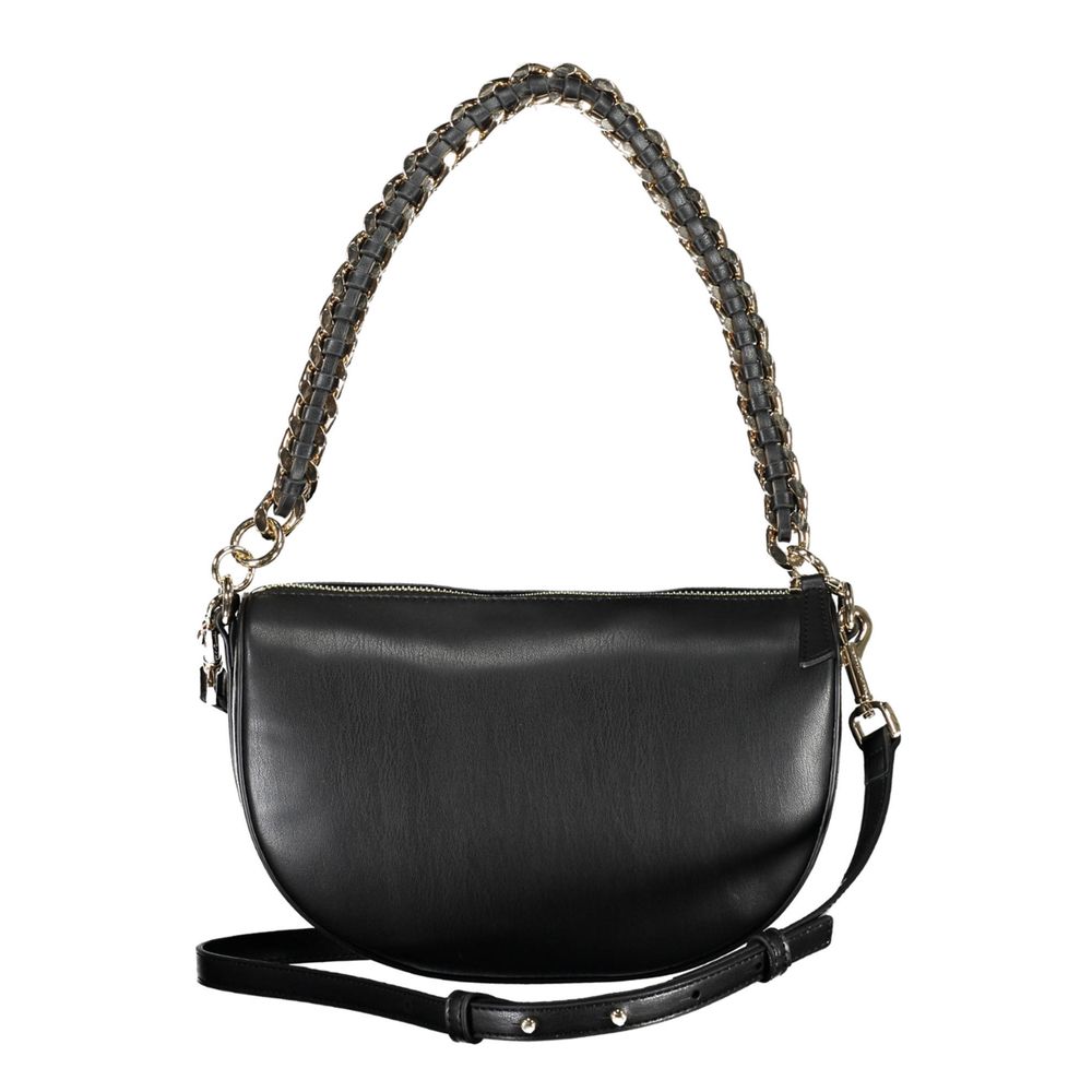 Tommy Hilfiger Zwarte Polyethyleen Handtas