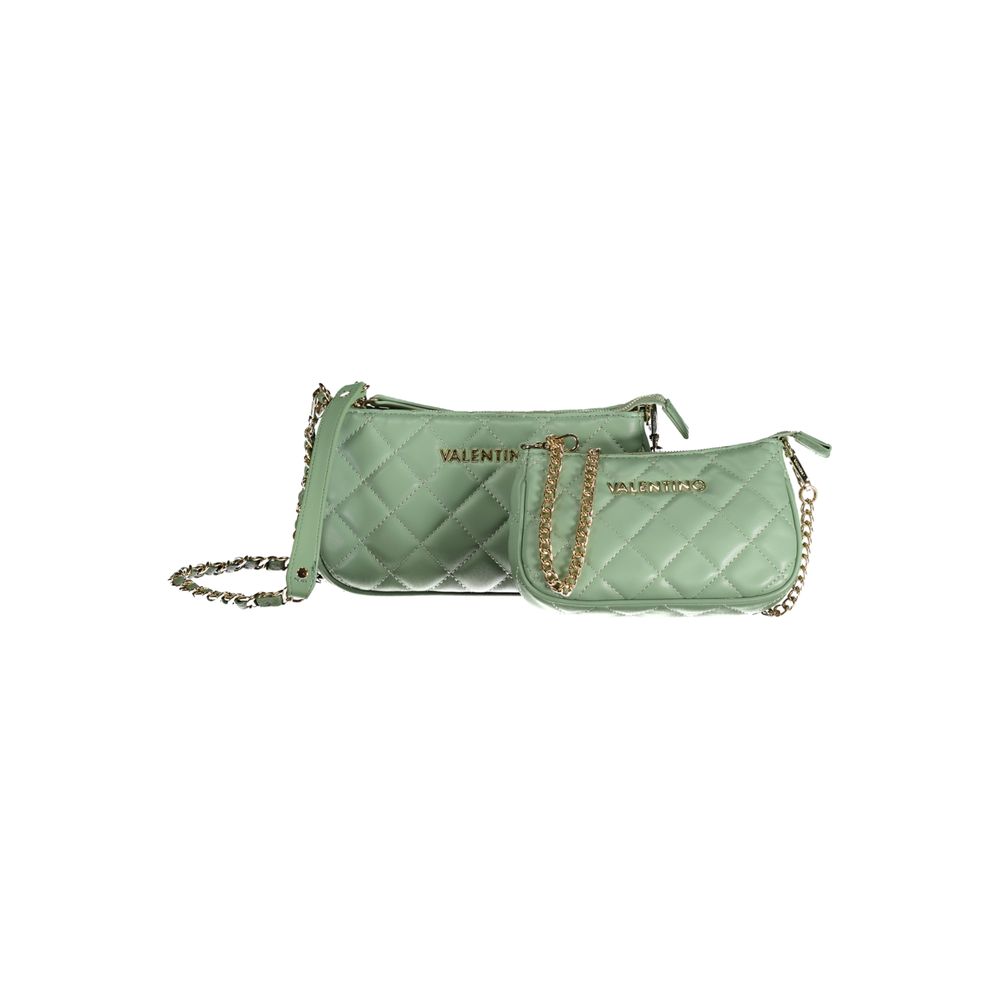 Sac à main en polyéthylène vert Mario Valentino