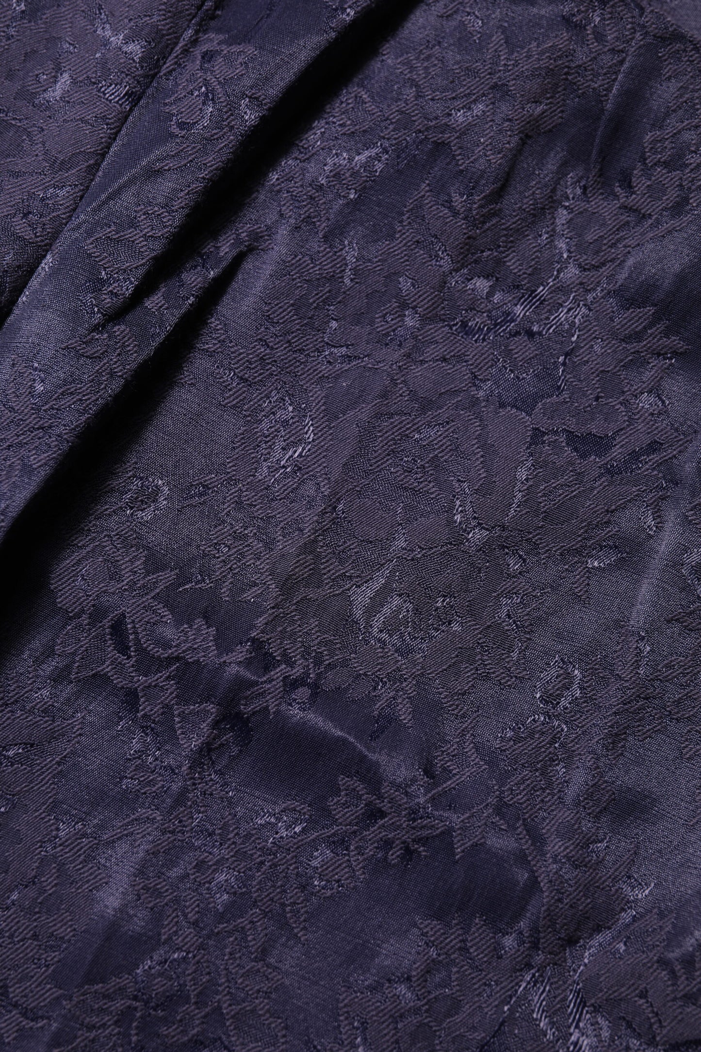 Pantalon taille haute en jacquard violet de BENCIVENGA