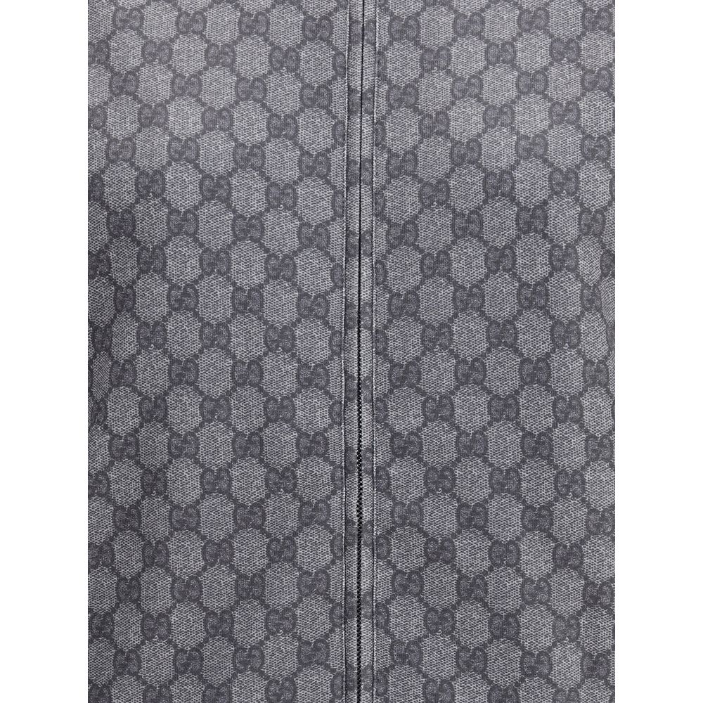 Sweat-shirt Gucci gris en polyester