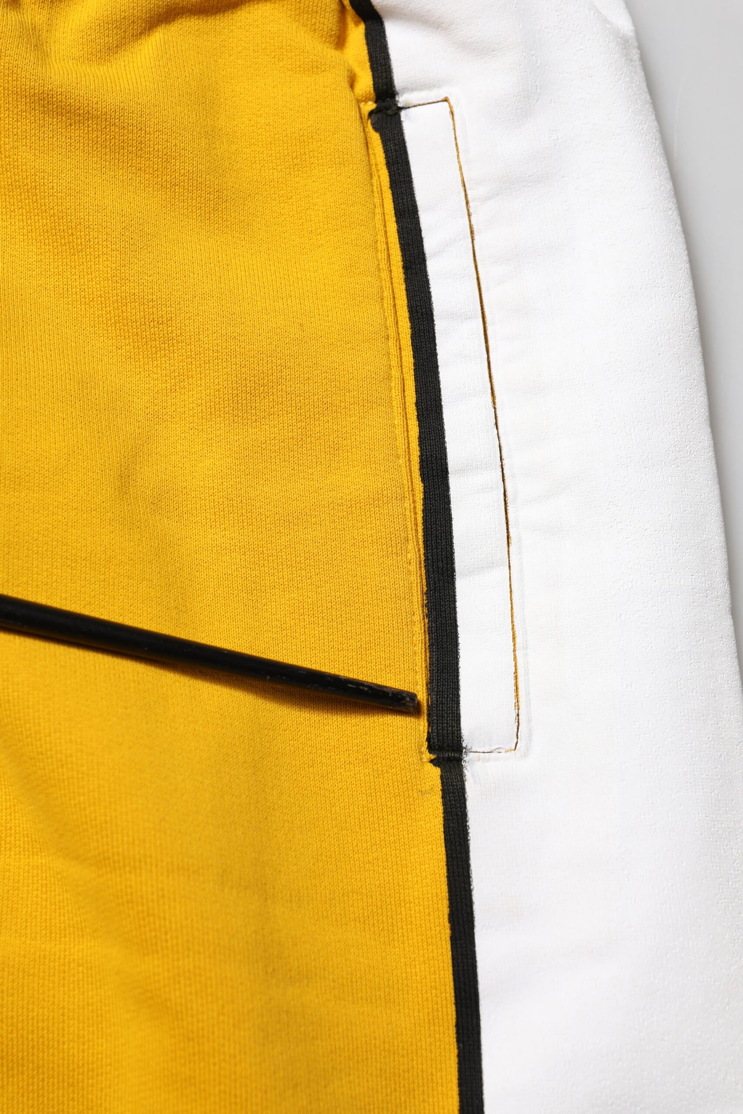 Pantalon de jogging en coton jaune Dolce & Gabbana