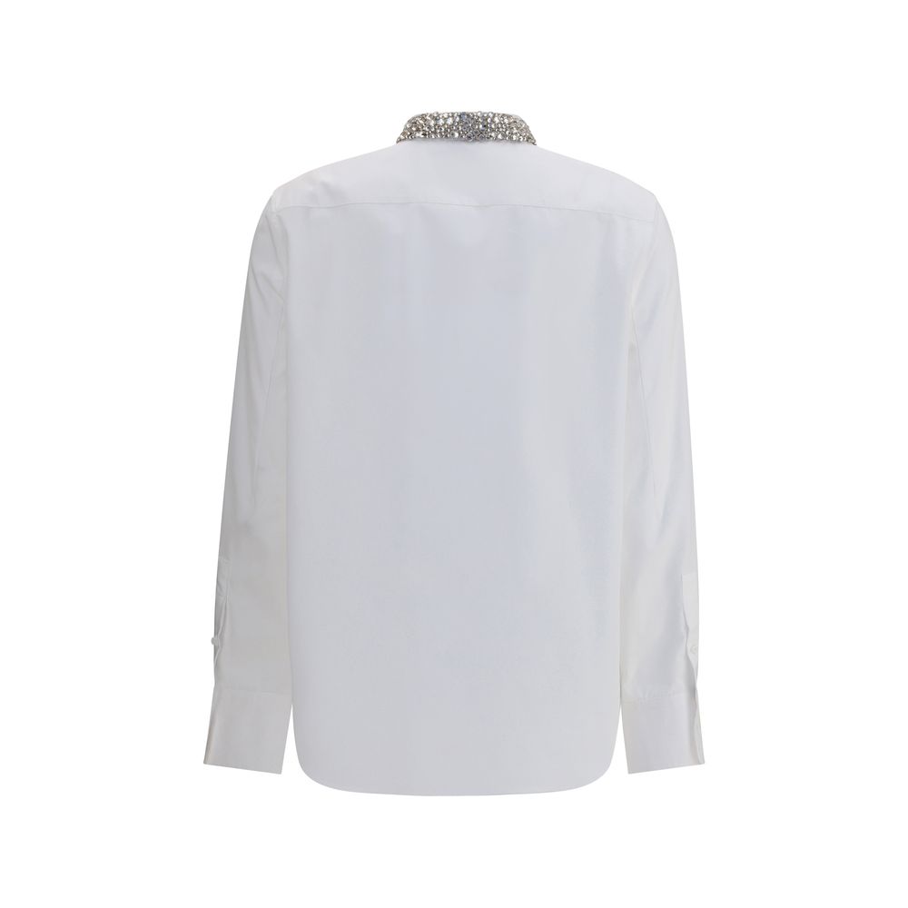 Chemise Alexander McQueen avec col décoré
