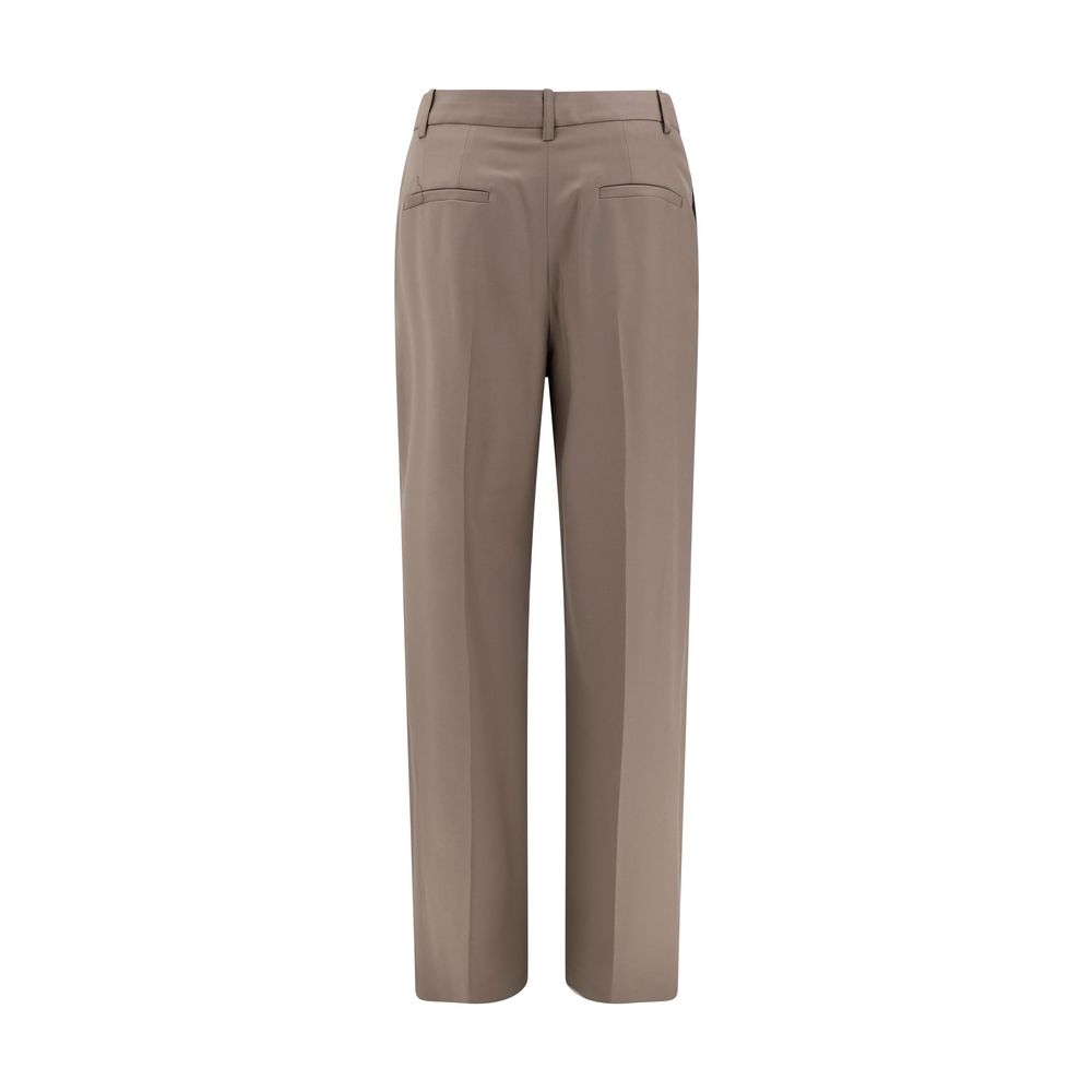 Loulou De Saison wijde broek van wol