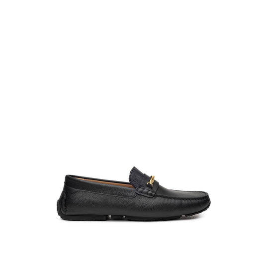 Bally leren mocassins, zwart
