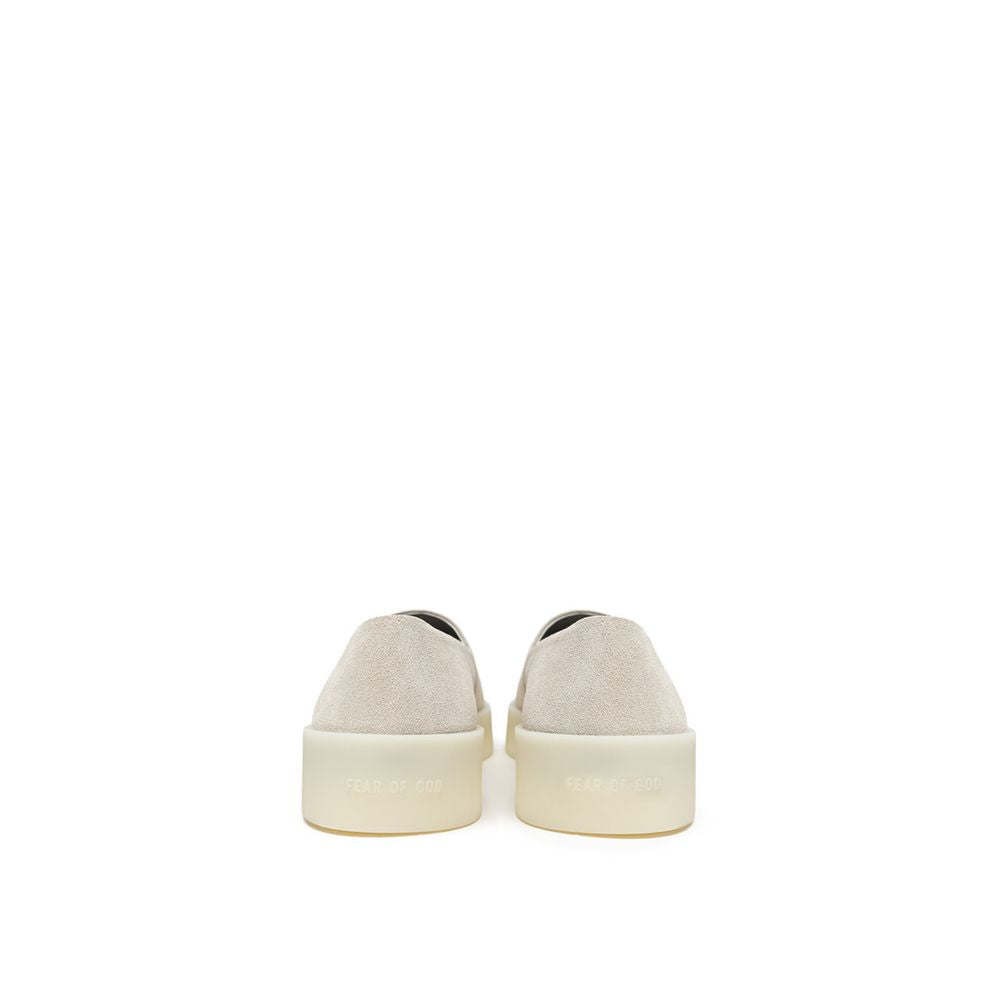 Fear Of God grijze leren mocassin