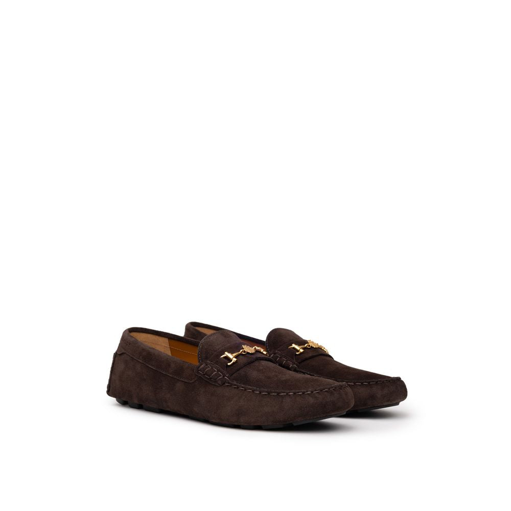Mocassins en cuir marron Bally