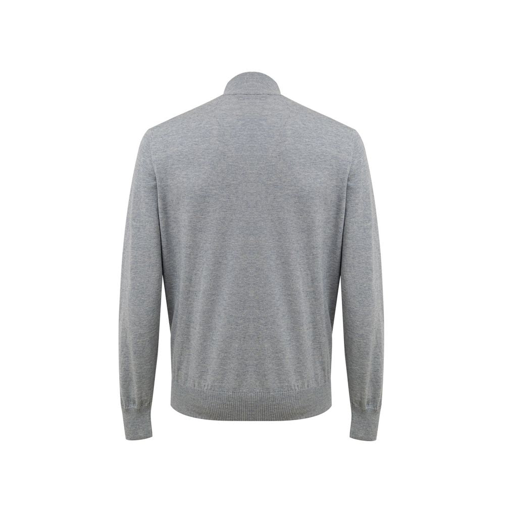Gran Sasso grijze katoenen cardigan