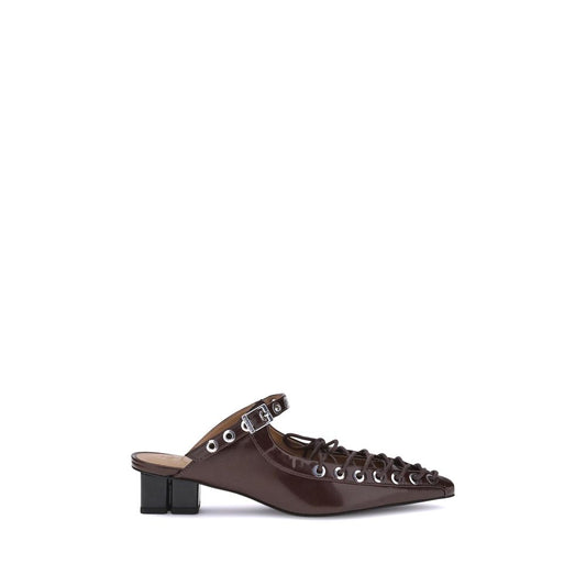 Ganni Oleatex gespannen slippers