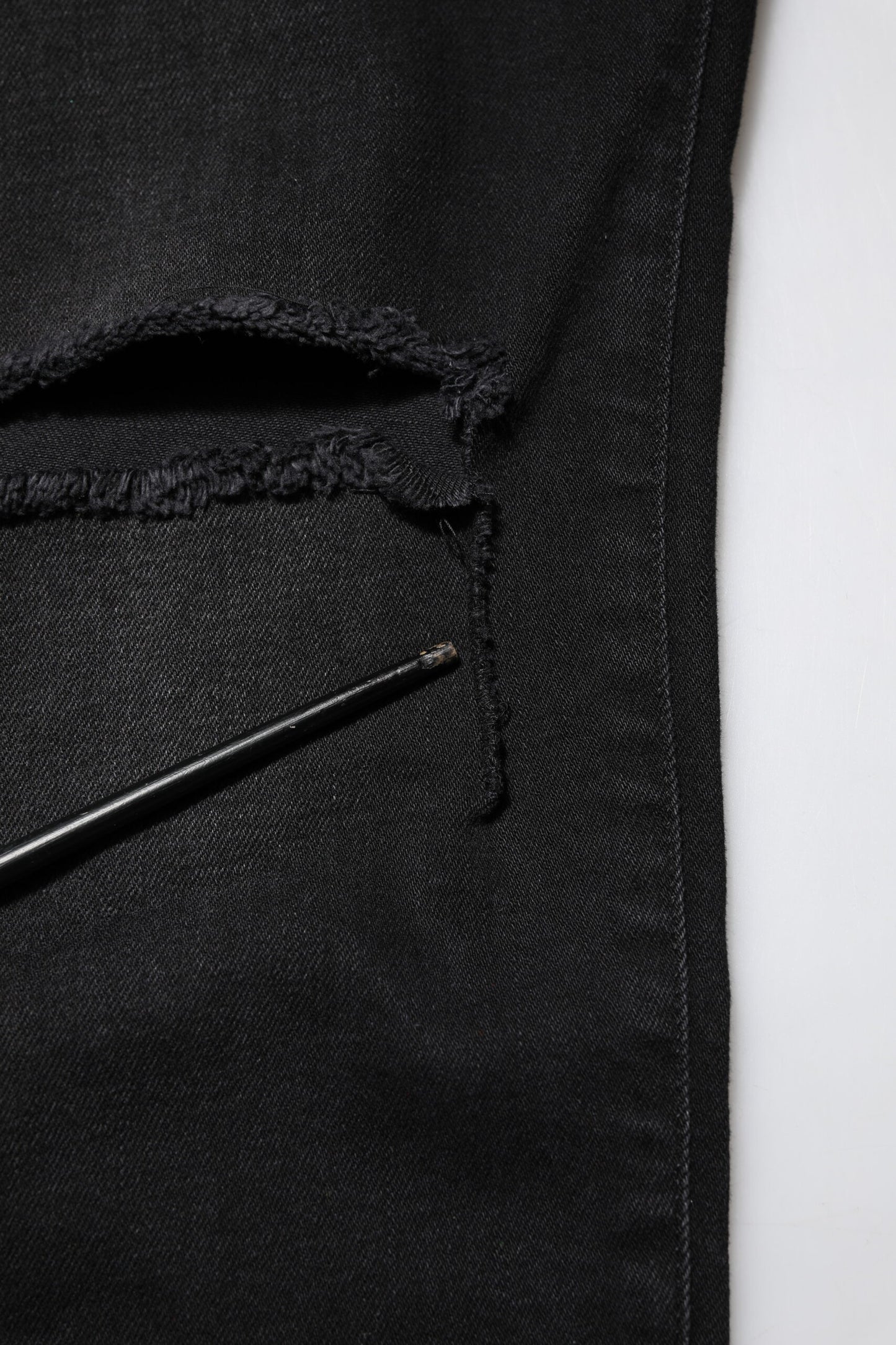 Dolce & Gabbana Black Cotton Skinny Denim Jeans