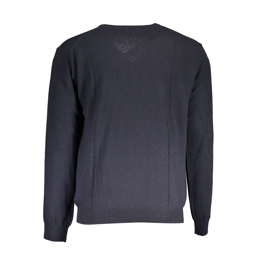 Pull en laine bleu La Martina