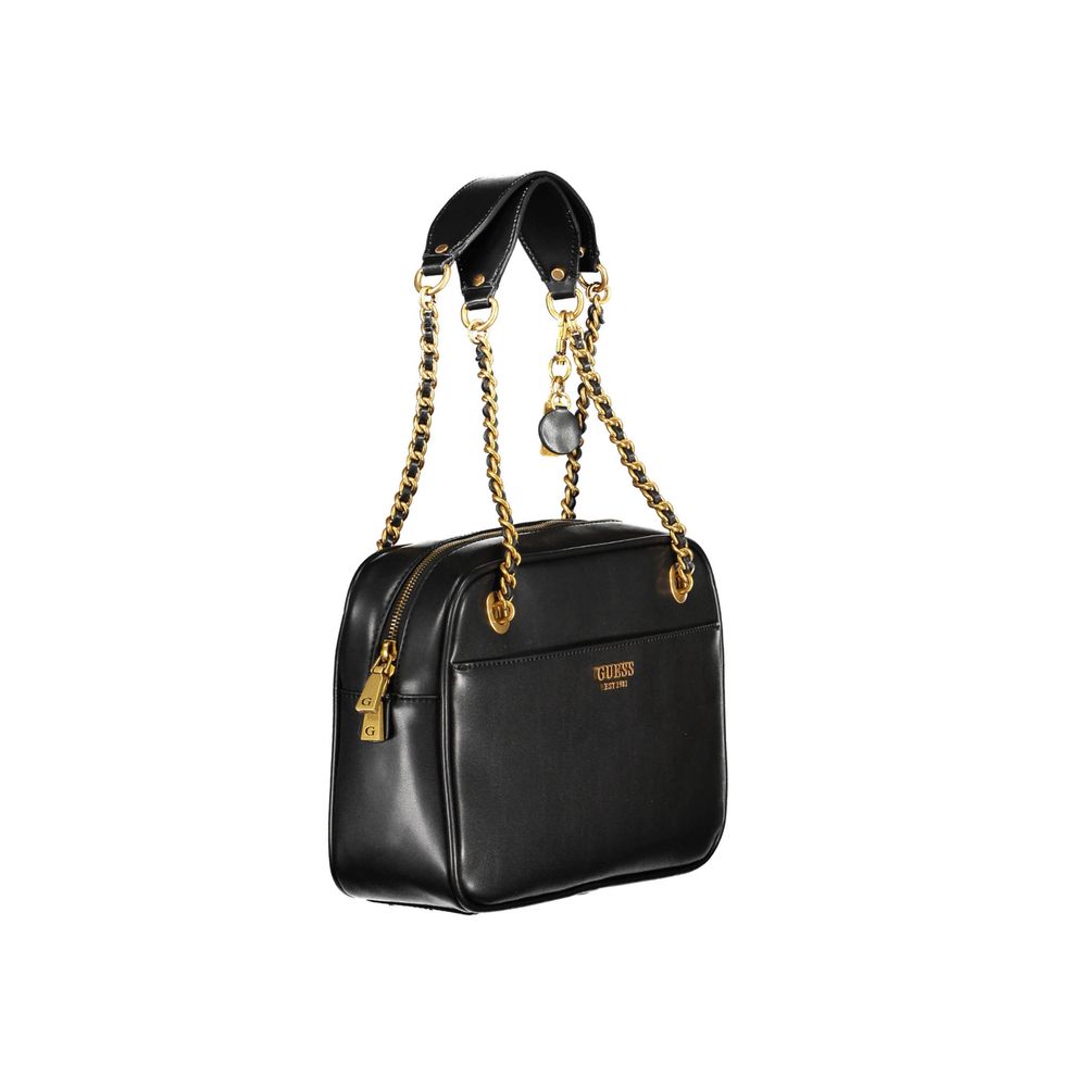 Sac à main Guess Jeans en polyéthylène noir