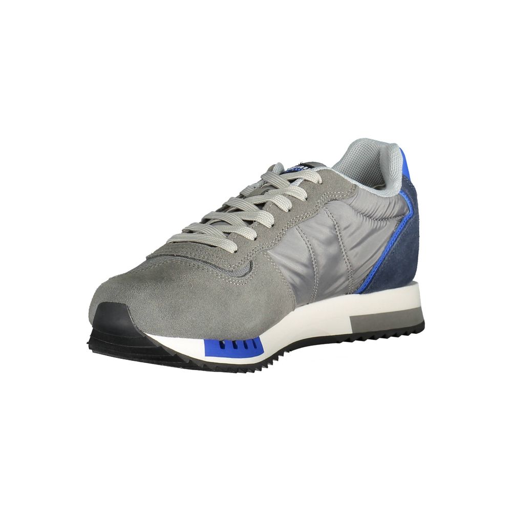 Baskets en polyester gris Blauer