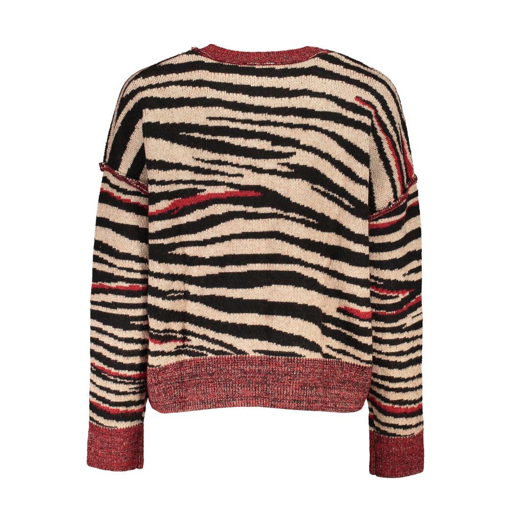 Pull en tissu rouge Desigual