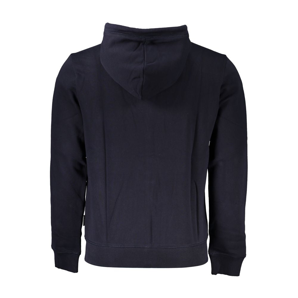 Sweat-shirt en coton bleu Napapijri pour homme