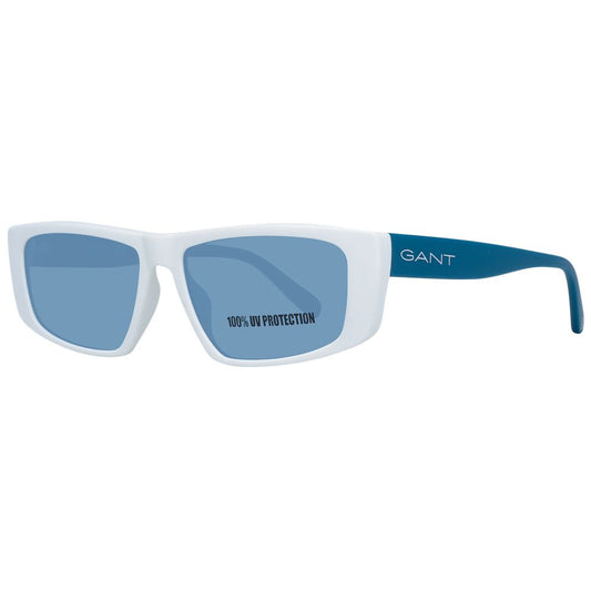 Lunettes de soleil uniesexe blanches Gant