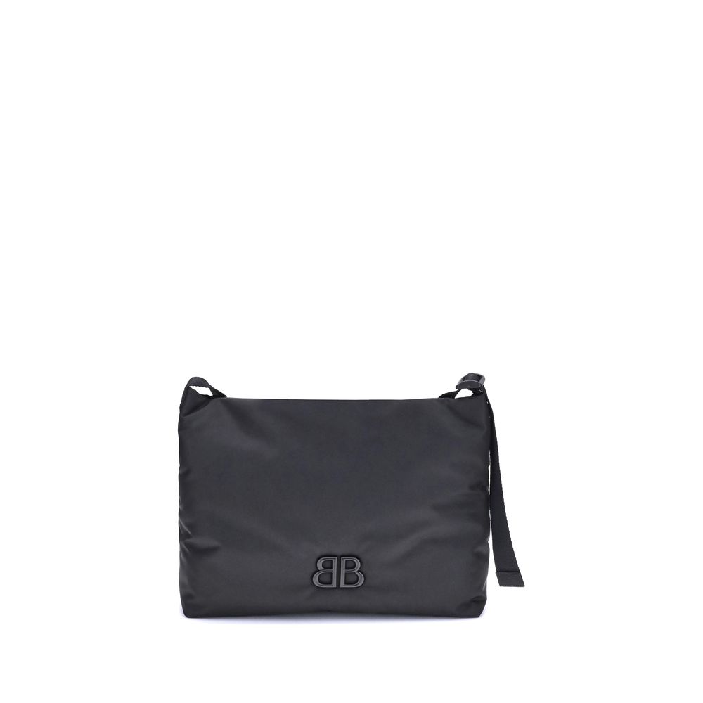 Balenciaga-schoudertas met logo