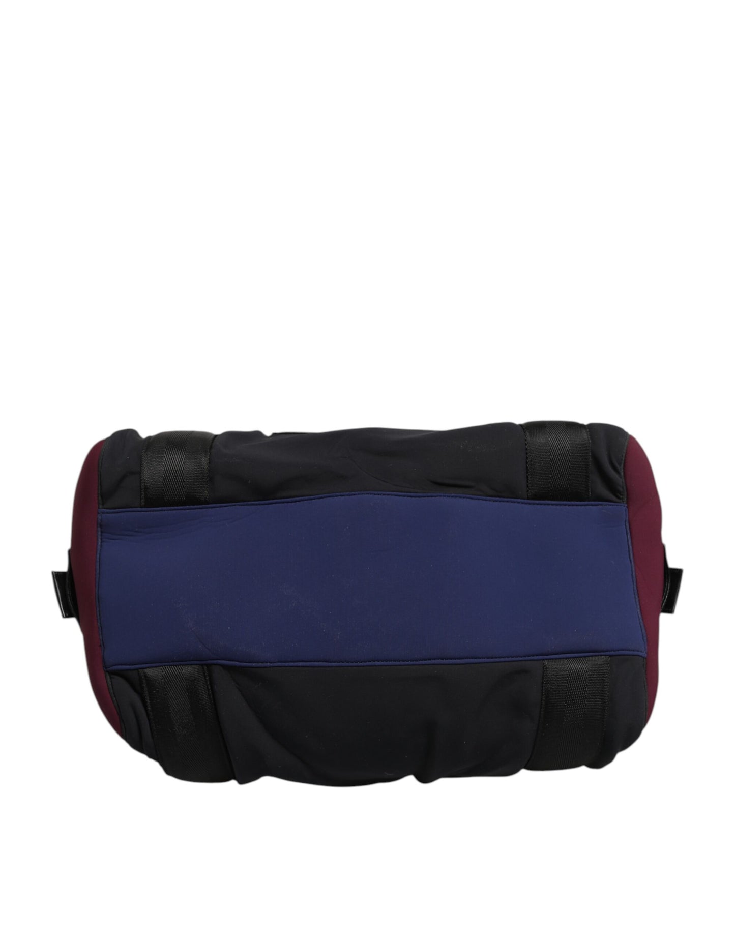 Sac de voyage à bandoulière Dolce & Gabbana noir bordeaux