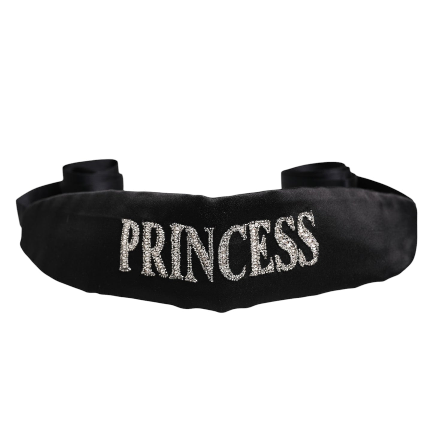 Ceinture tressée noire Princess Fantasy de Dolce & Gabbana