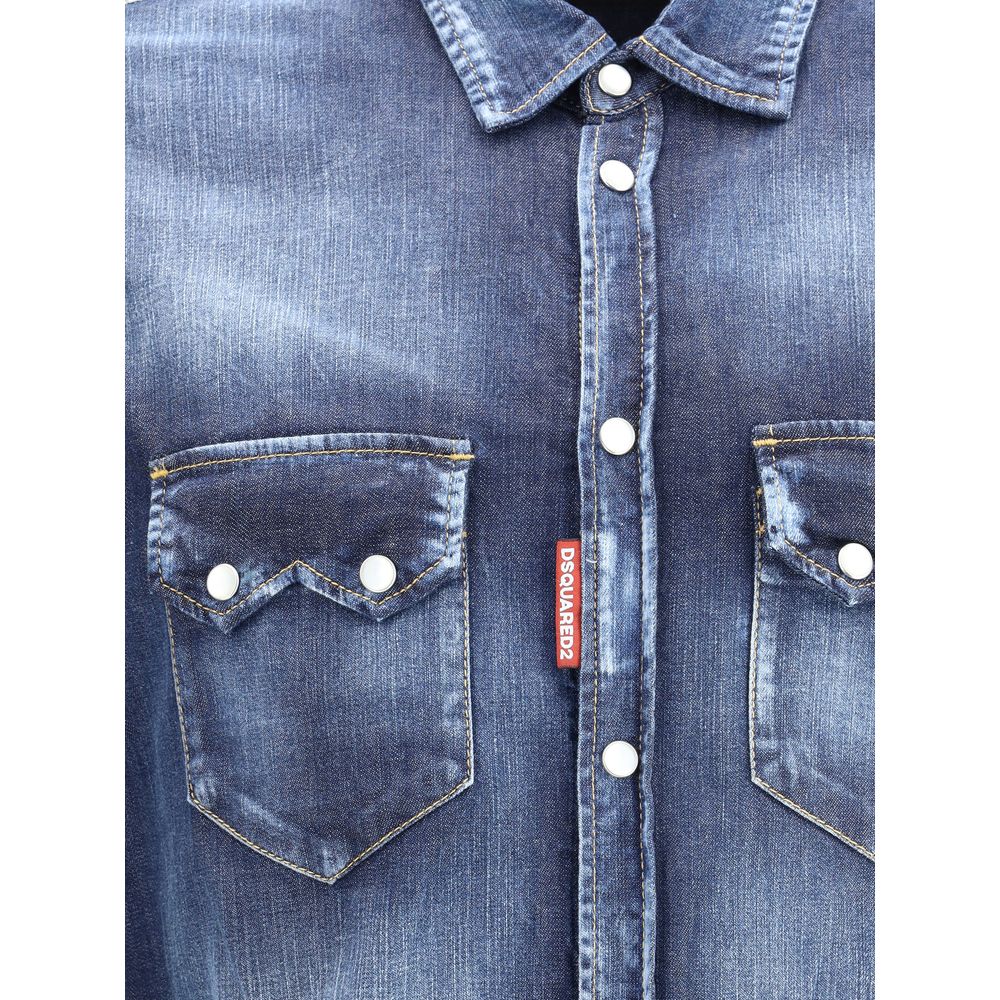 Chemise en jean Dsquared²