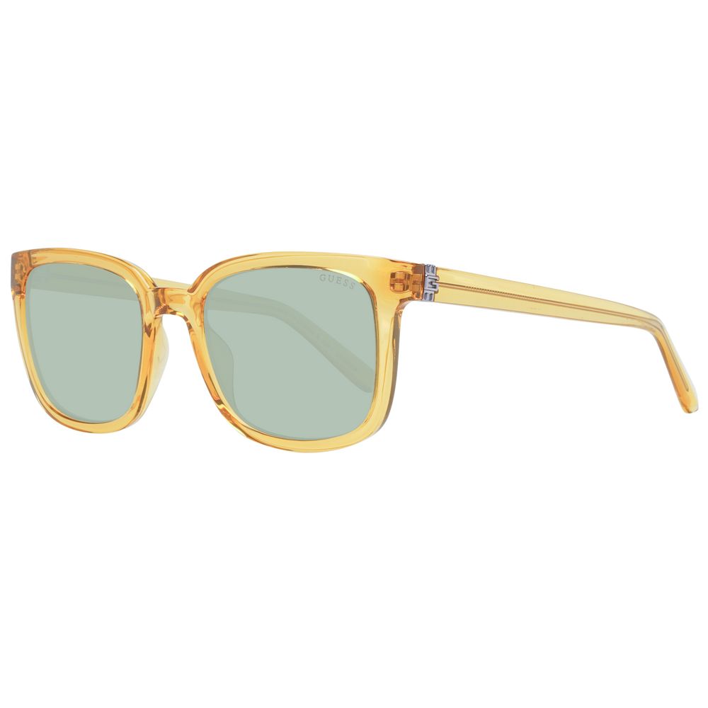 Lunettes de soleil Guess pour homme, couleur jaune.