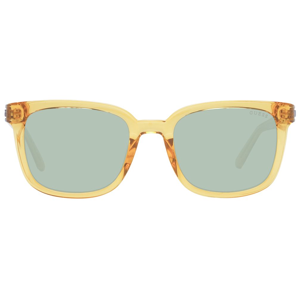 Lunettes de soleil Guess pour homme, couleur jaune.