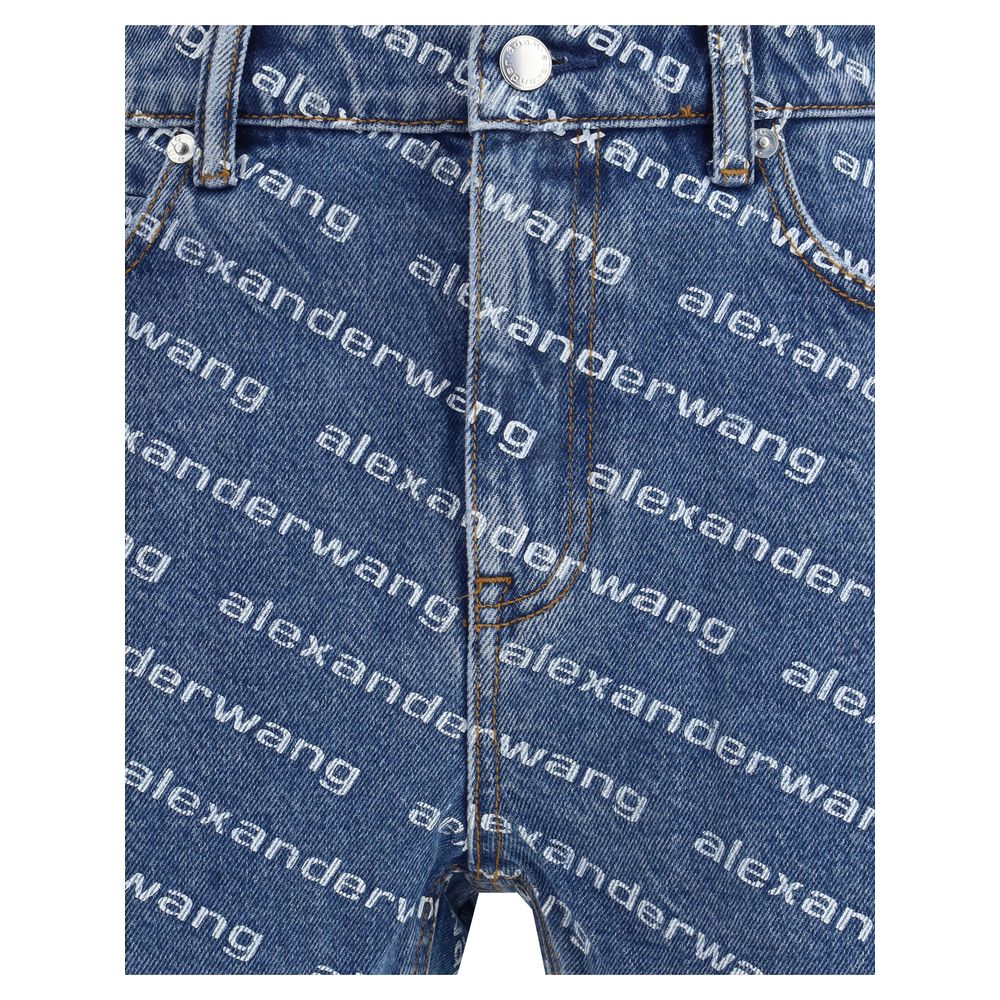 Shorts en jean Alexander Wang Bite