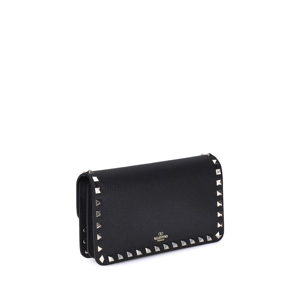 Pochette Rockstud Valentino Garavani avec chaîne