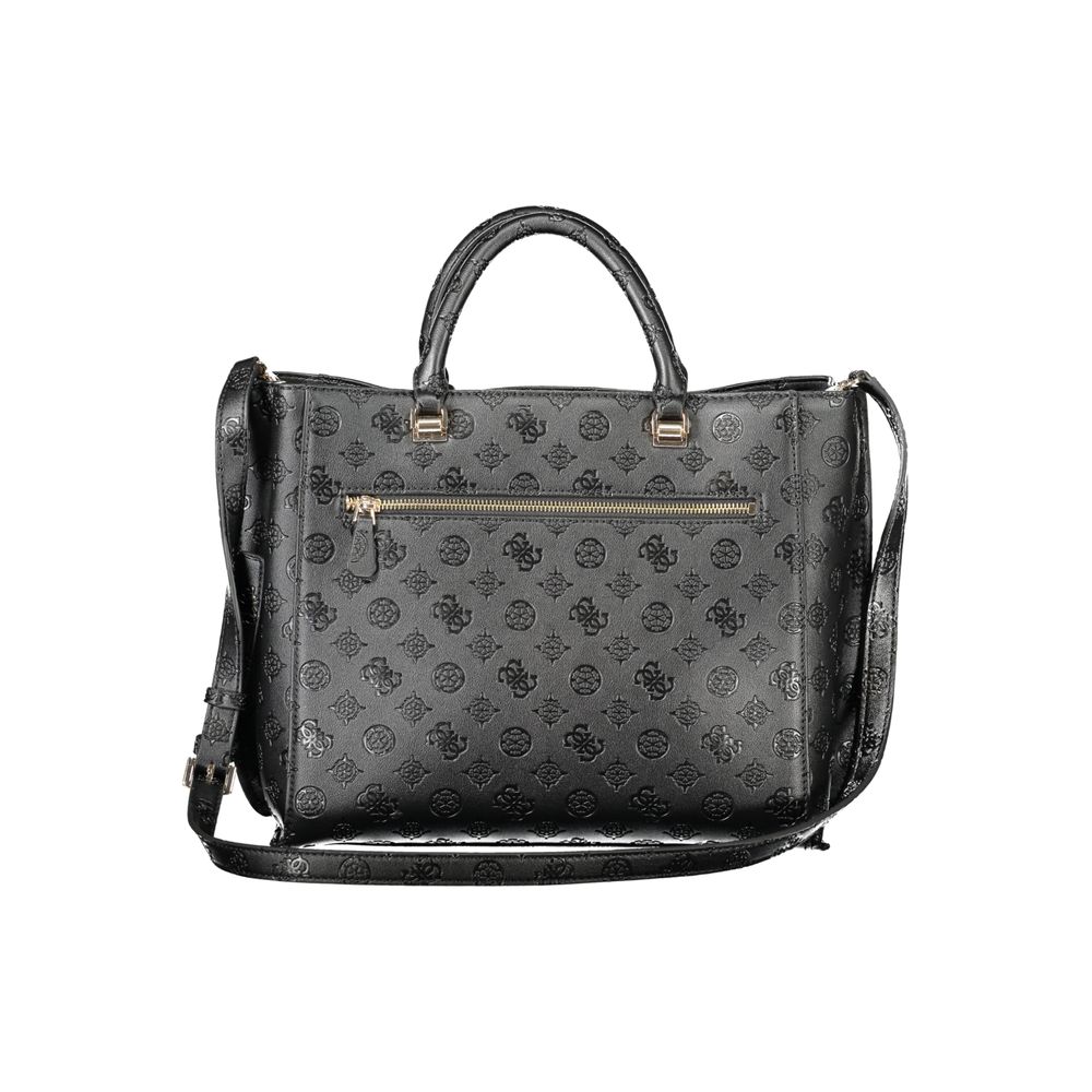 Guess Jeans Zwarte Polyethyleen Dames Handtas