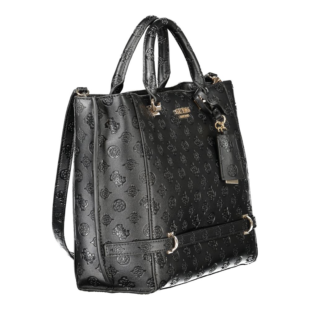 Guess Jeans Zwarte Polyethyleen Dames Handtas