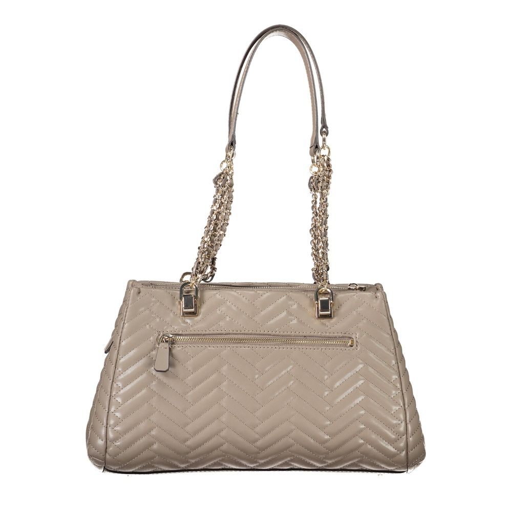 Sac à main Guess Jeans en polyéthylène marron pour femme