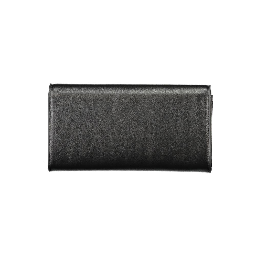 Mario Valentino Zwarte Polyethyleen Dames Portemonnee