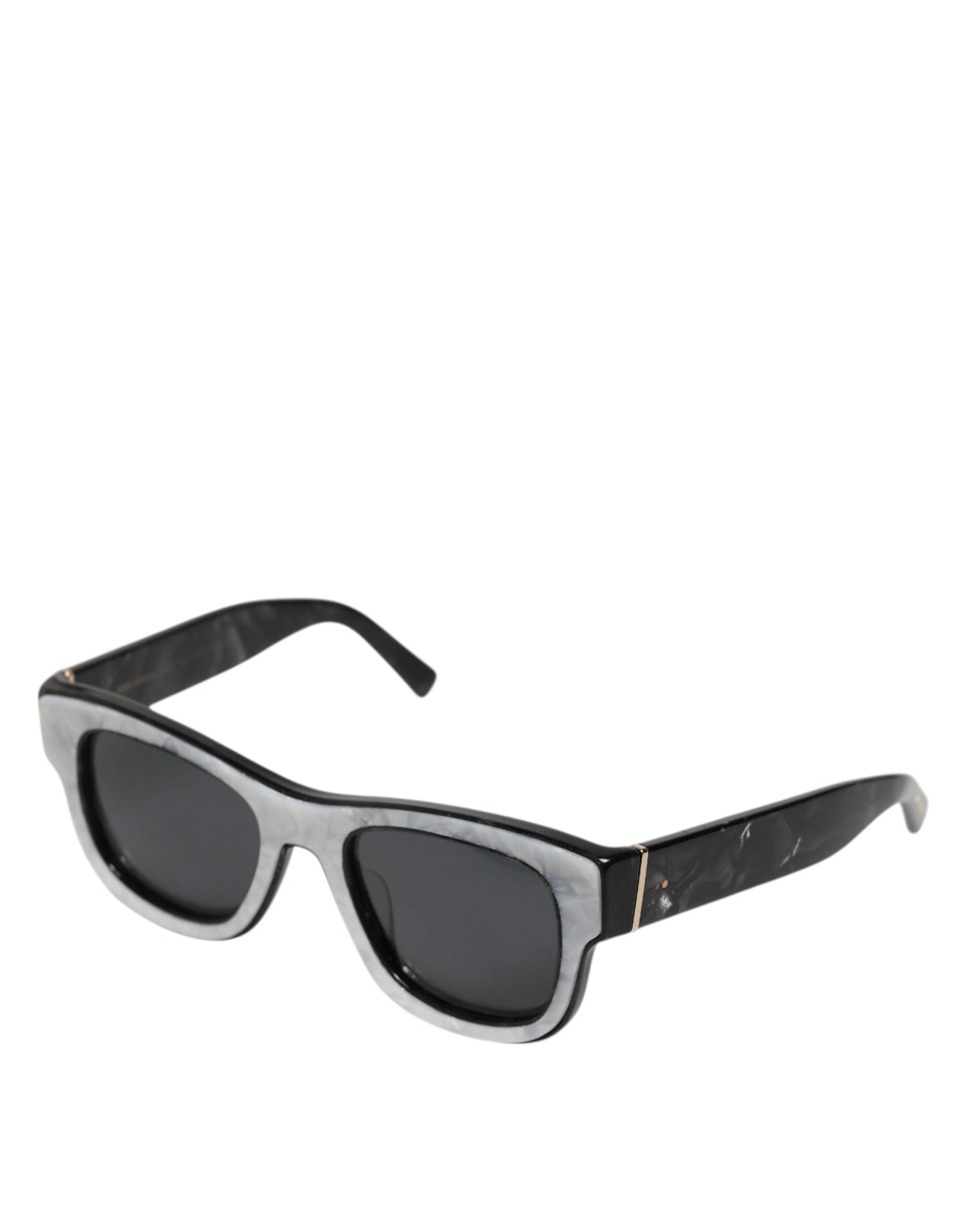 Dolce & Gabbana parelwit acetaat montuur DG4379 Domenico Shade zonnebril
