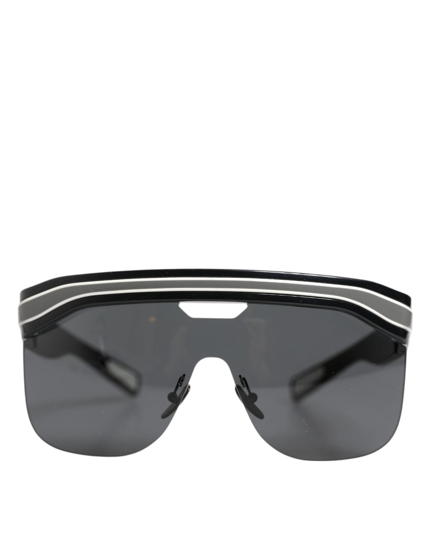 Dolce & Gabbana Zwart Wit Street Sporty DG6162 Heren Zonnebrillen