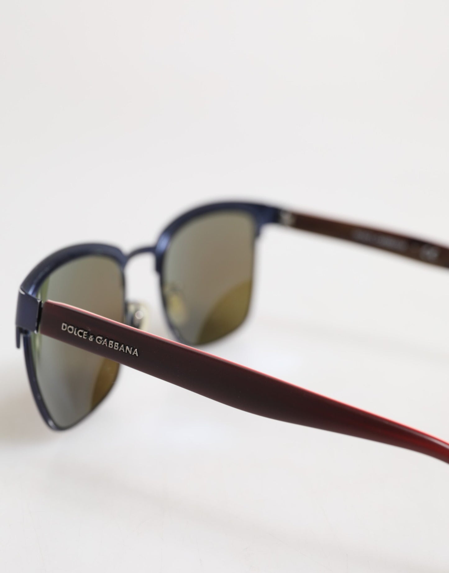 Dolce & Gabbana Zwarte Acetaat Vierkante Gepolariseerde DG4287F Zonnebrillen