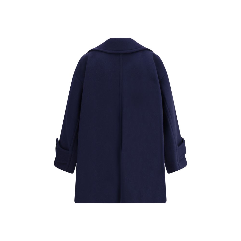 Chloé oversized dubbelgeknapte wollen jas