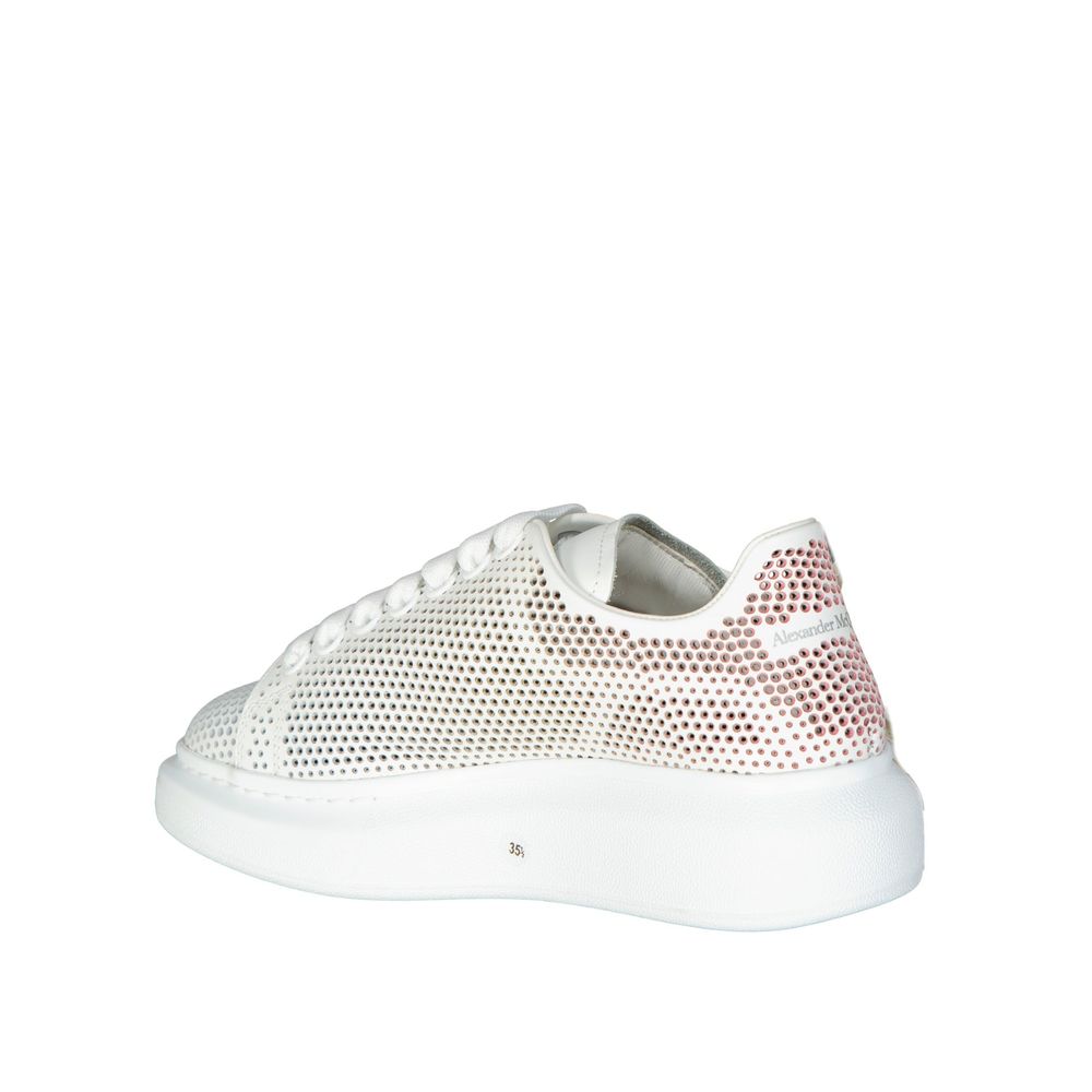 Sneakers à découpes pointillées et surdimensionnées d'Alexander McQueen