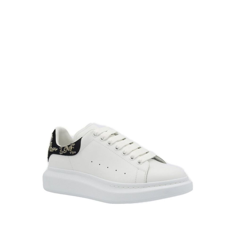 Sneakers en cuir surdimensionnées d'Alexander McQueen