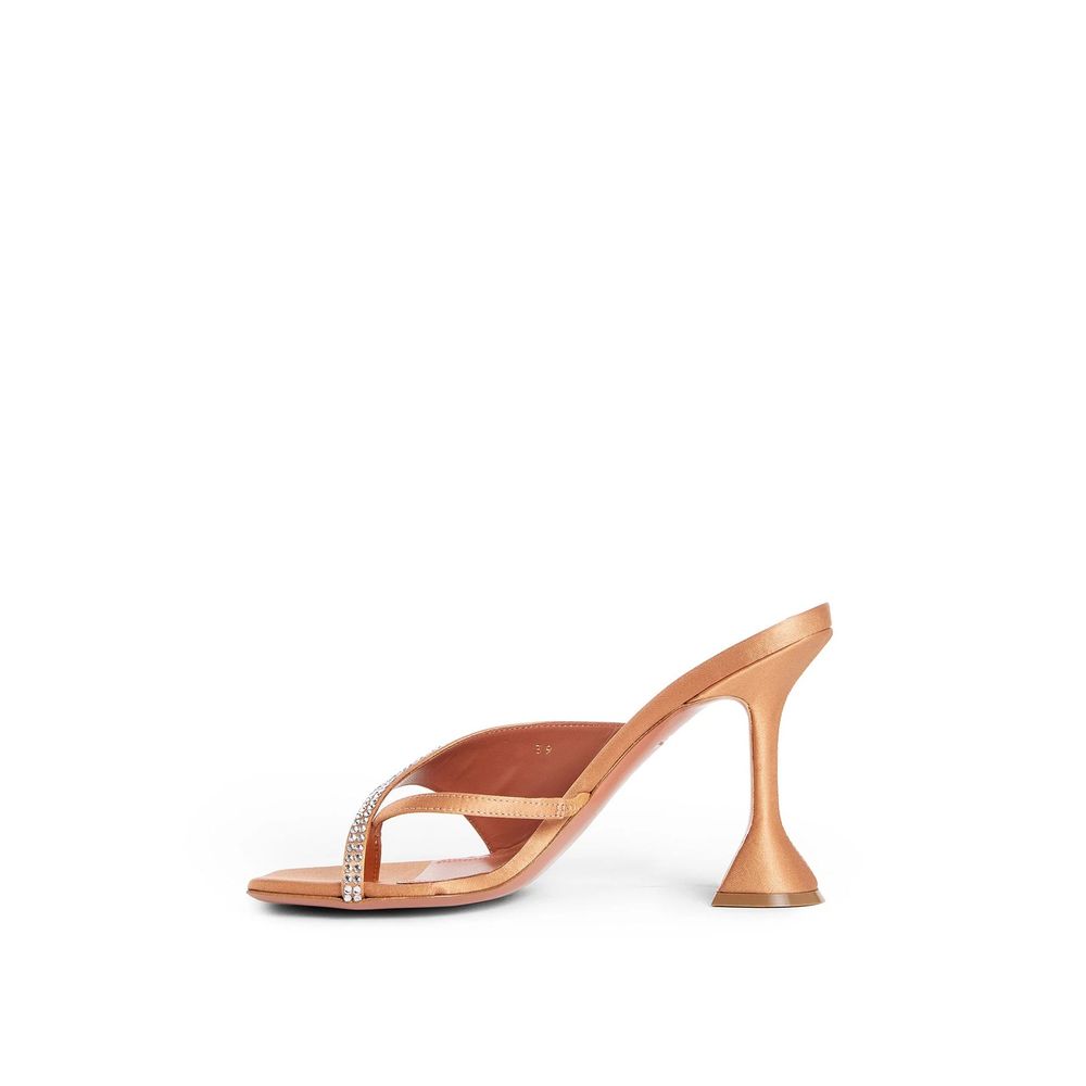 Amina Muaddi Shiona, mules à cristaux, 95 mm