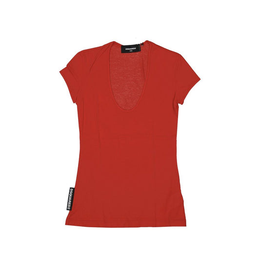 T-shirt en coton avec logo Dsquared²