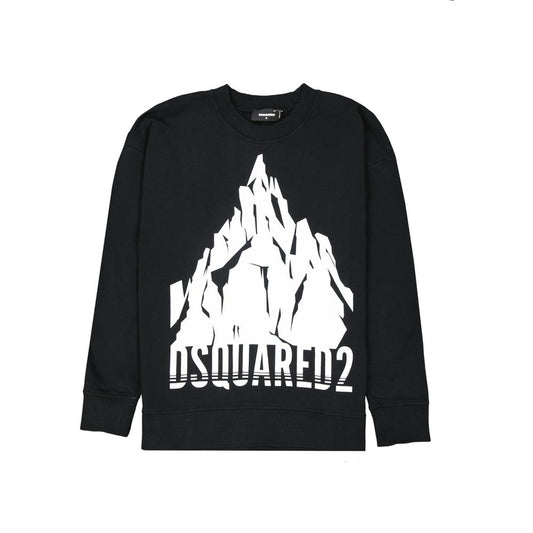 Sweatshirt en coton avec logo Dsquared²