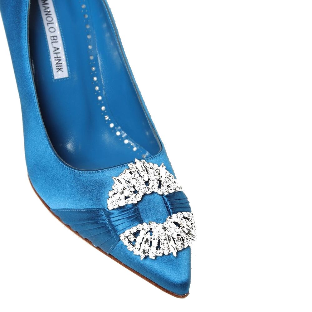 Manolo Blahnik Maida 090, escarpins en satin