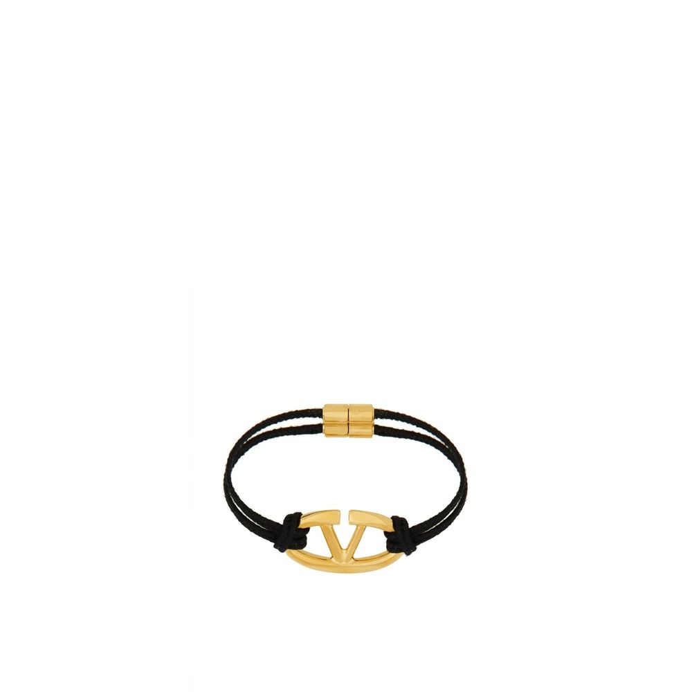 Valentino Garavani V-Logo Katoenen Armband