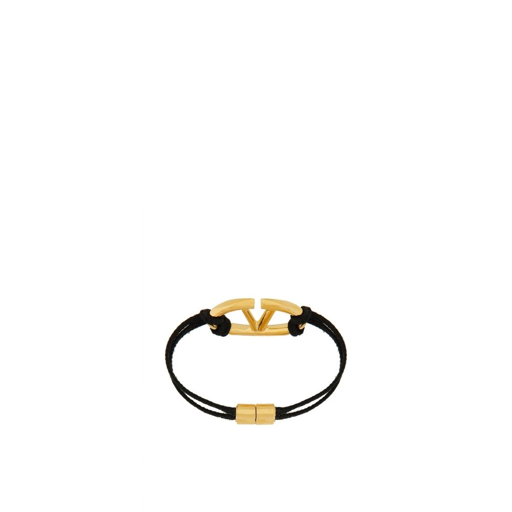 Valentino Garavani V-Logo Katoenen Armband