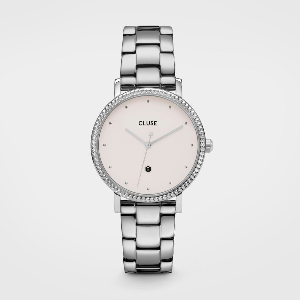 Cluse Zilveren Horloge van Roestvrij Staal