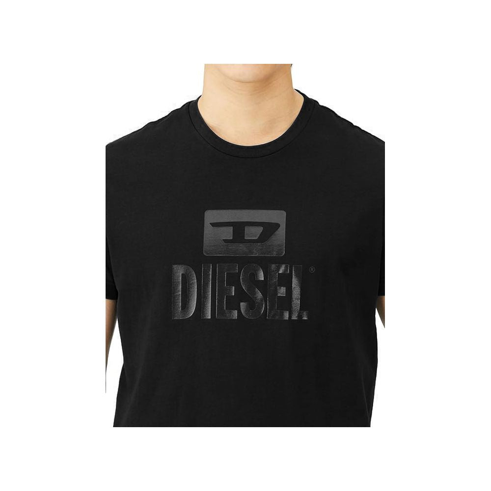 Diesel zwart katoenen T-shirt