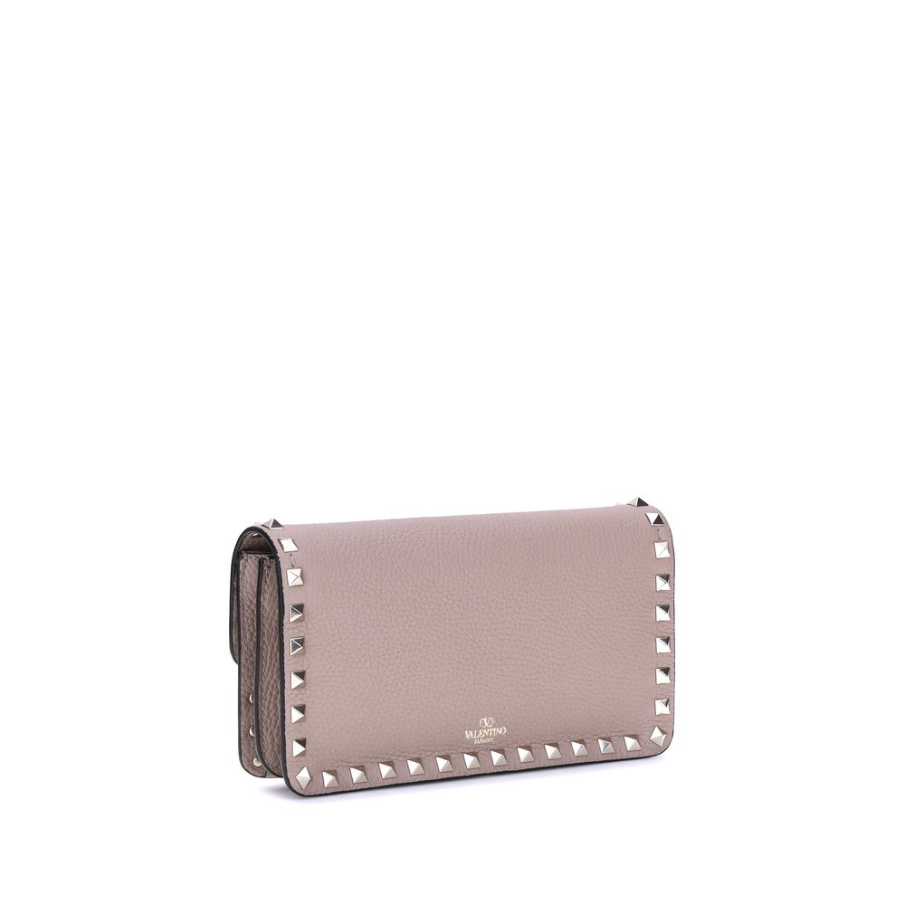 Pochette Rockstud Valentino Garavani avec chaîne