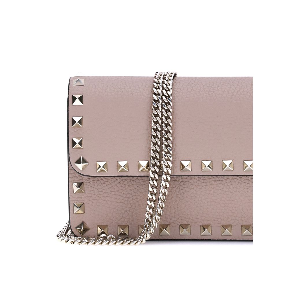 Pochette Rockstud Valentino Garavani avec chaîne