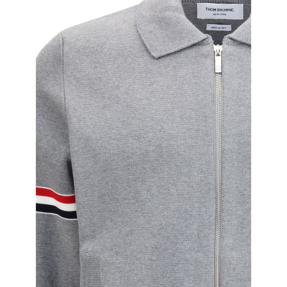 Sweatshirt à fermeture éclair Thom Browne