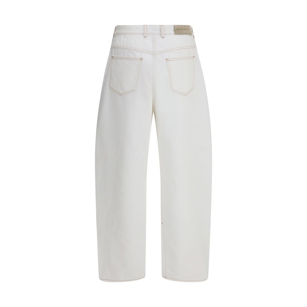 Jeans à coutures Givenchy Couture